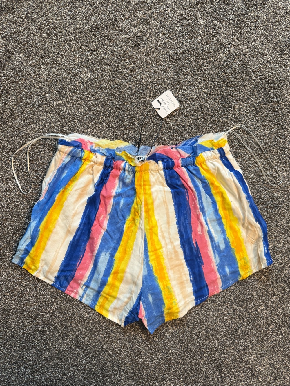 Fashion Nova Gypsy Rose Maxi Top and Shorts Set Size Small Blue Combo - Picture 9 of 10